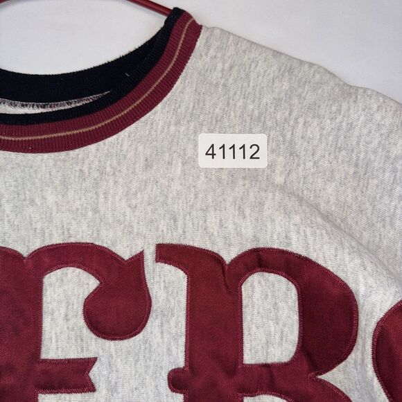 Vintage San Francisco 49ers Sweatshirt 90's  2XL Huge Spell Out Rare Legends Tag - Picture 10 of 10
